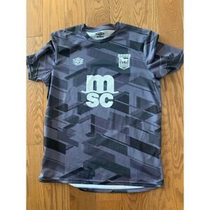 Umbro Pro Training Ipswich Town FC Training Prematch Shirt Jersey Sz L